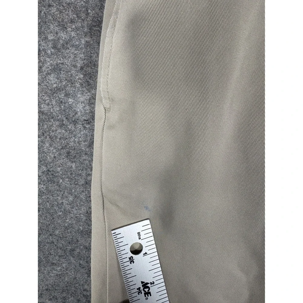 Brooks Brothers Advantage Chino Clark Pants Beige Men's‎ W36 L30 Cotton - Picture 8 of 13